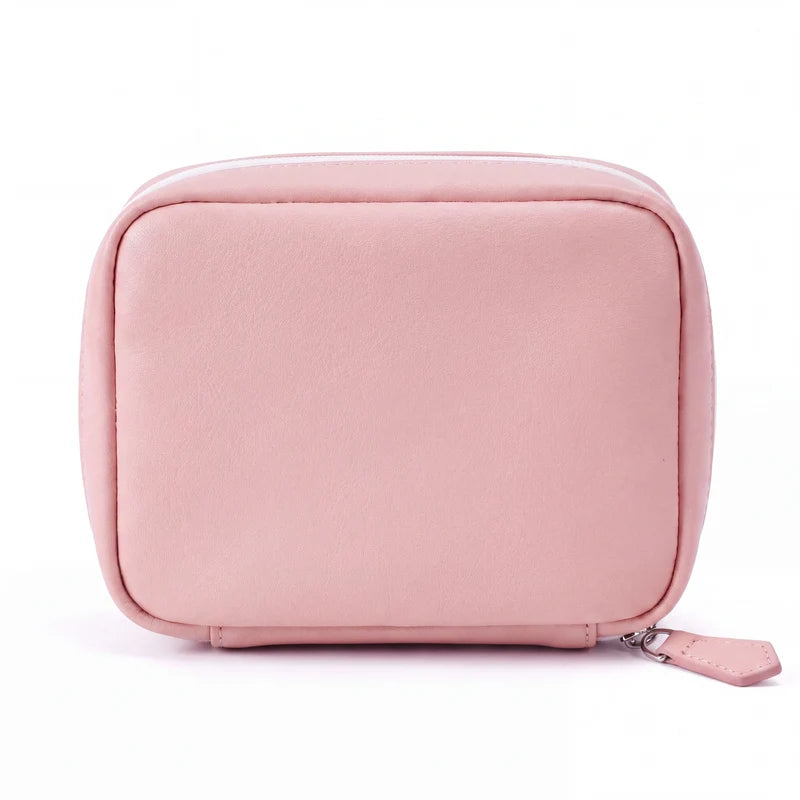 Pill Organizer Zip Pouch - Travel Pill Bag with Writable Zip Sleeves