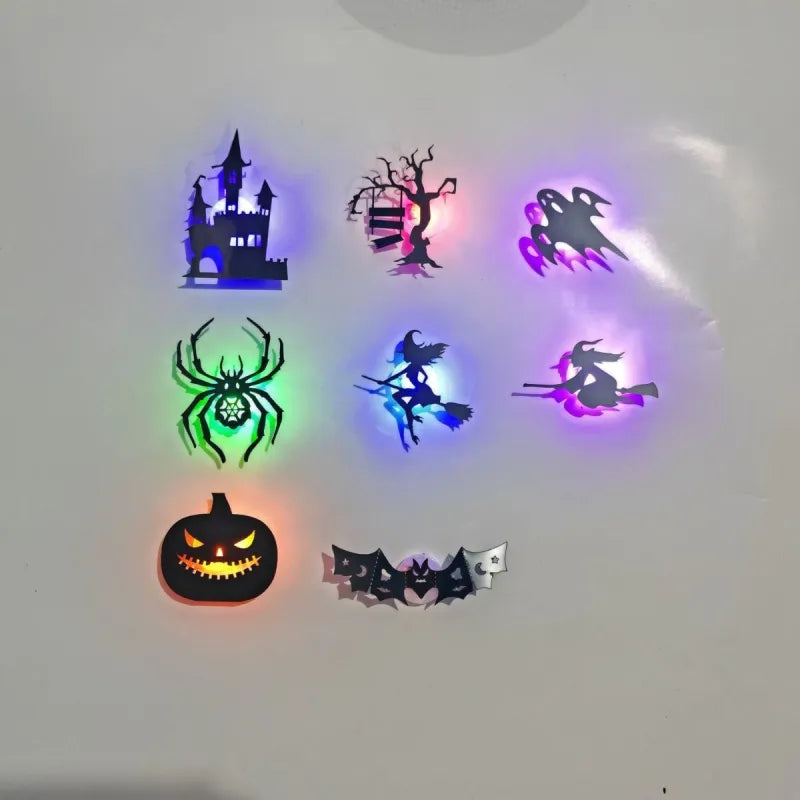 Halloween LED Silhouette Wall Lights