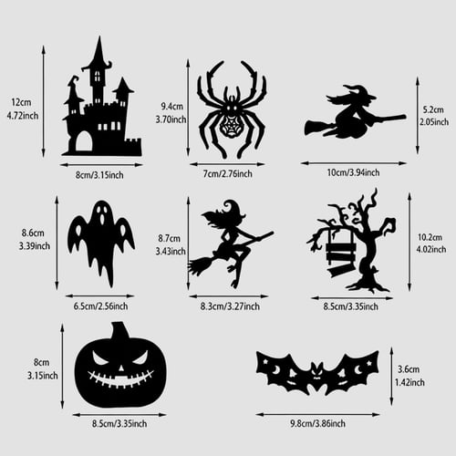 Halloween LED Silhouette Wall Lights