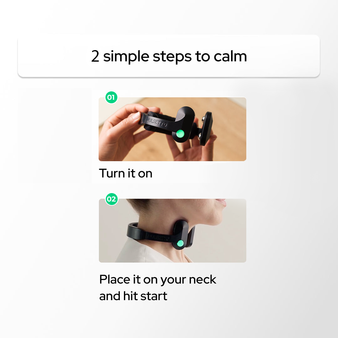 Buy Noverlina FIT/LITE vagus nerve stimulator: Help your body feel calm and sleep better in just 4 minutes a day