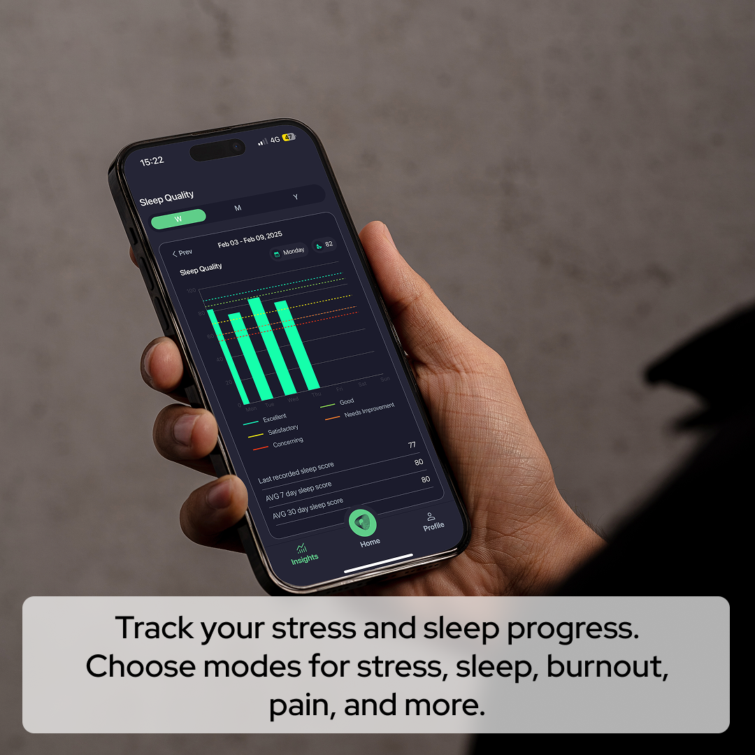 Buy Noverlina FIT/LITE vagus nerve stimulator: Help your body feel calm and sleep better in just 4 minutes a day