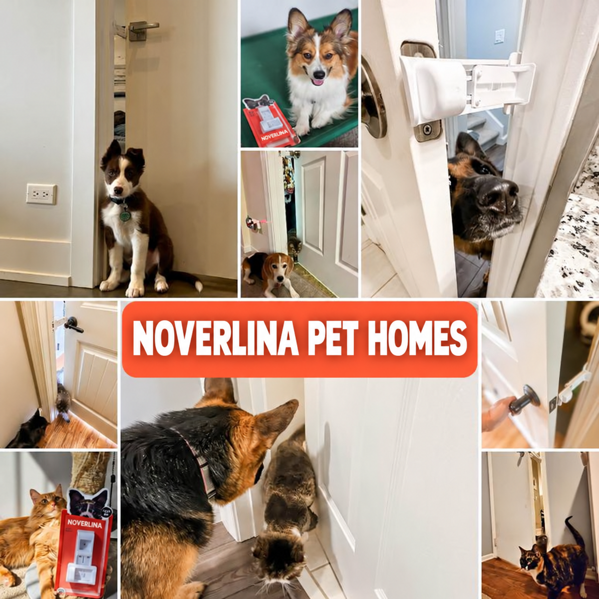 Noverlina Cat Door Prop